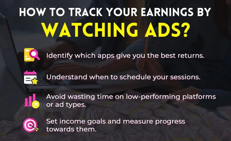 How to Track Your Earnings When You Watch Ads and Earn Money