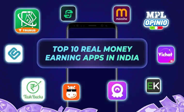 Top 10 Real Money Earning Apps in India Without Investment (2025 Edition)