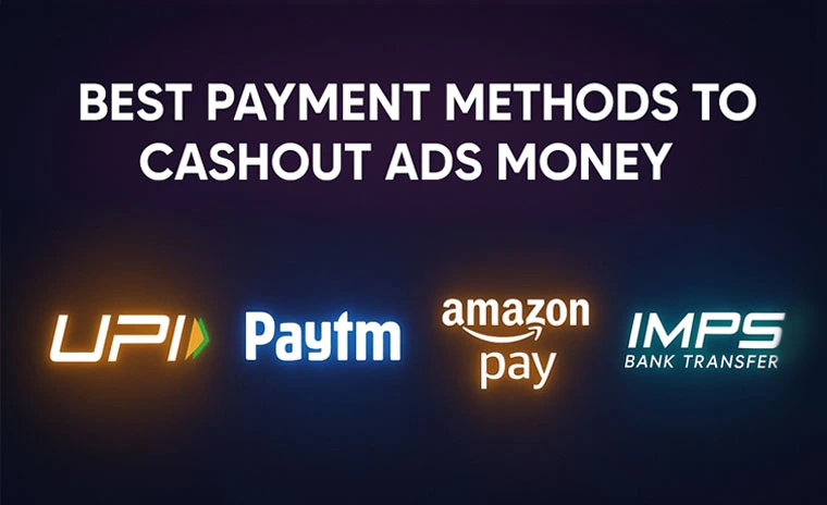 What Payment Methods Work Best for App Earn Money Watching Ads?