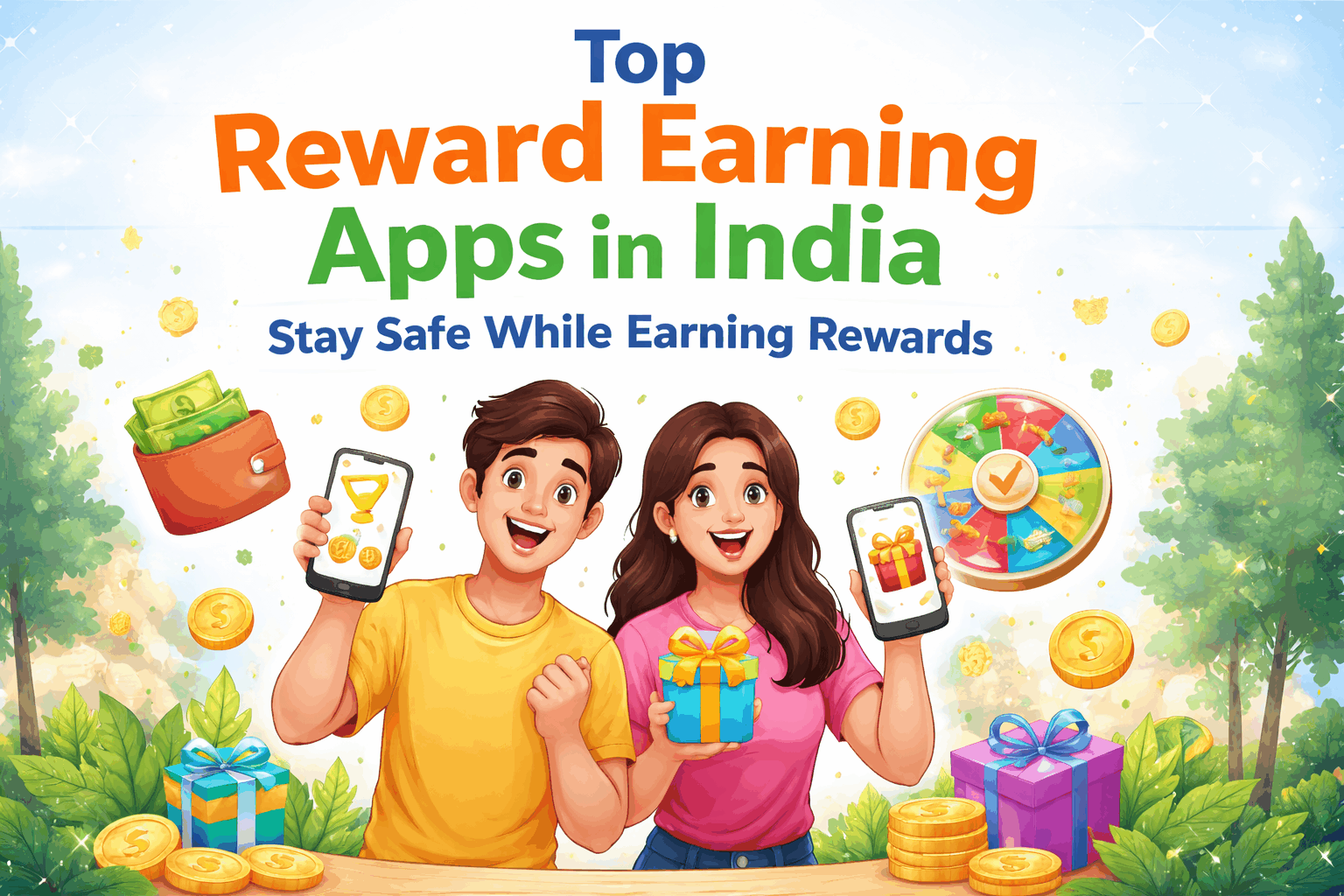 Top Reward Earning Apps in India: Stay Safe While Earning Rewards