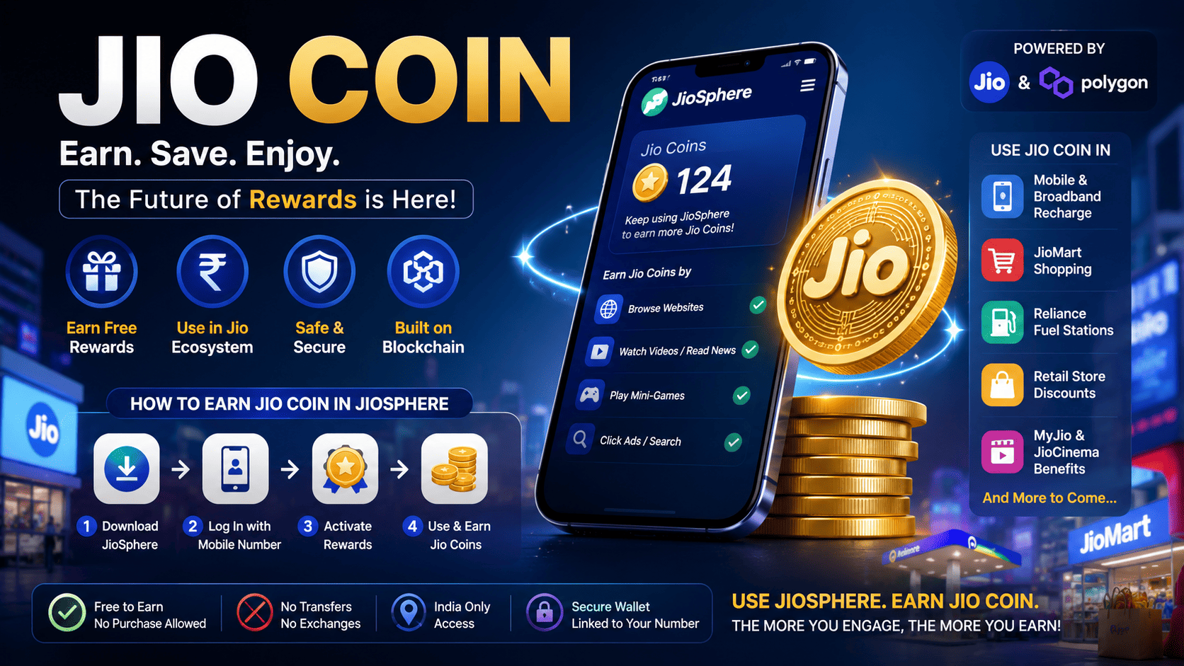 How to Earn JioCoin in JioSphere (2026 Guide)