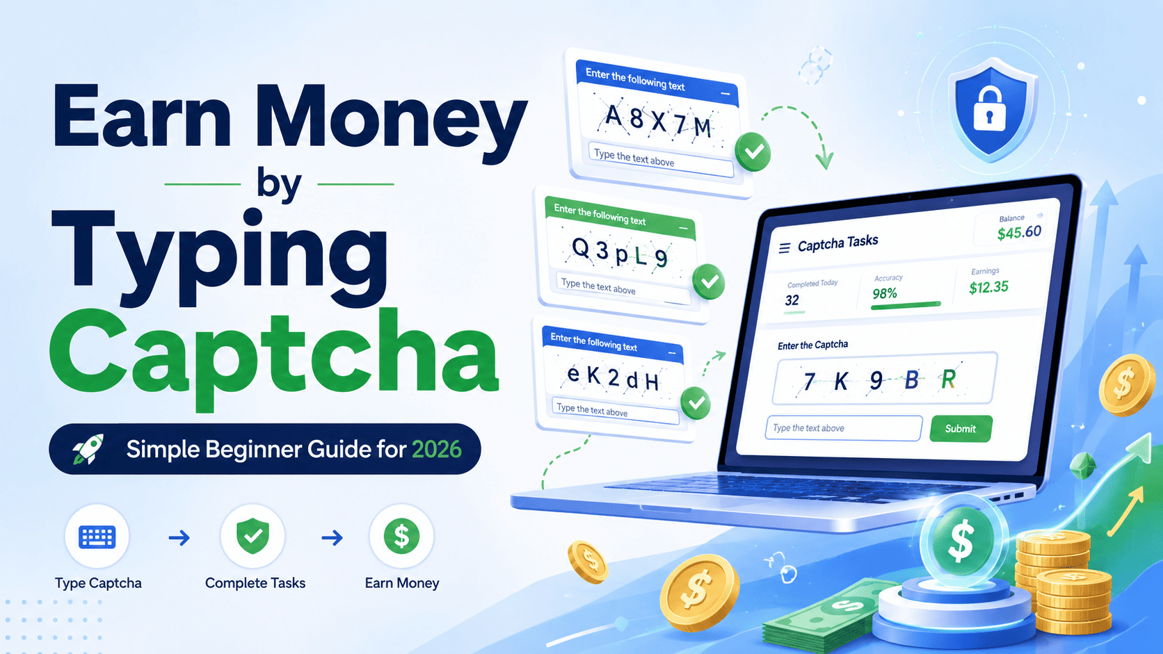 How to Earn Money by Typing Captcha in 2026