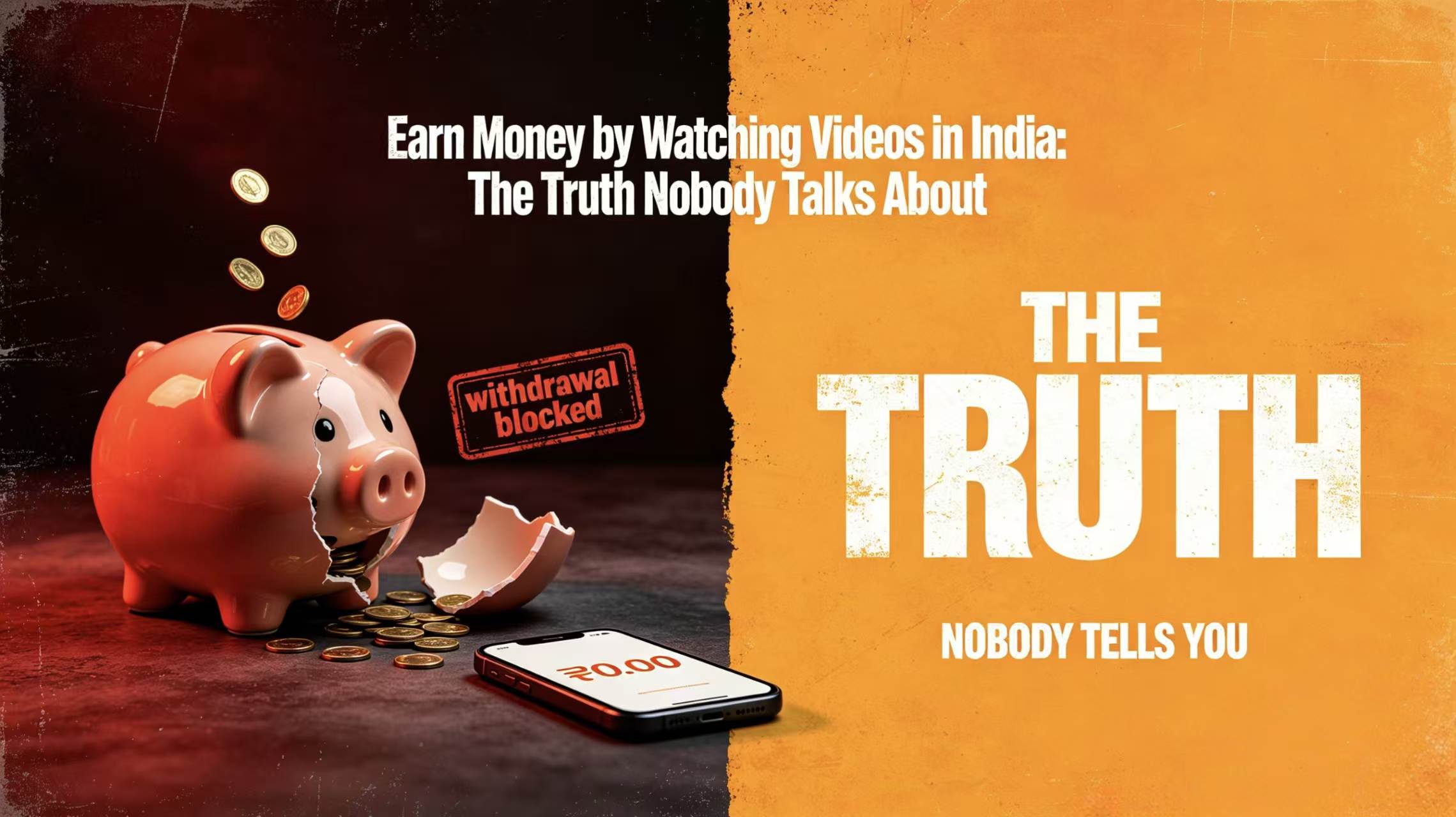 Earn Money by Watching Videos in India: The Truth Nobody Talks About