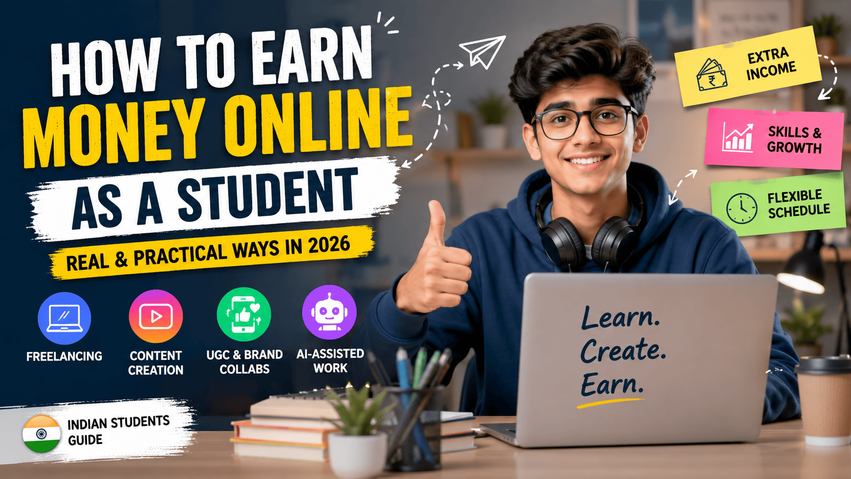 How to Earn Money as a Student Through Online Side Hustles in 2026