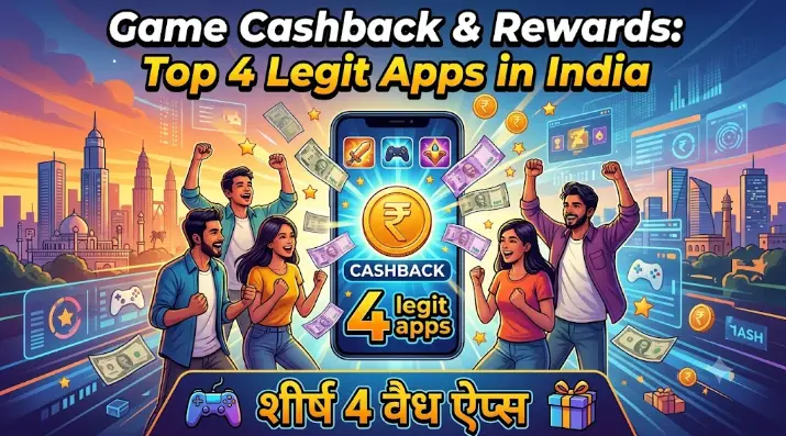 Game Cashback & Rewards: Top 4 Legit Apps in India