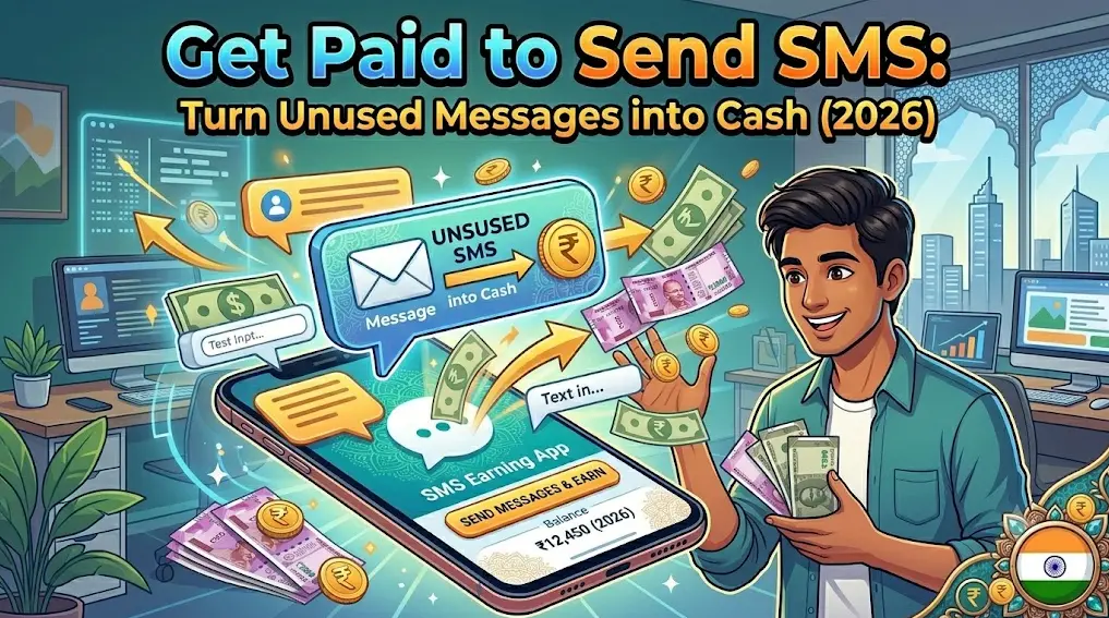 Get Paid to Send SMS: Turn Your Unused Messages into Cash (2026)