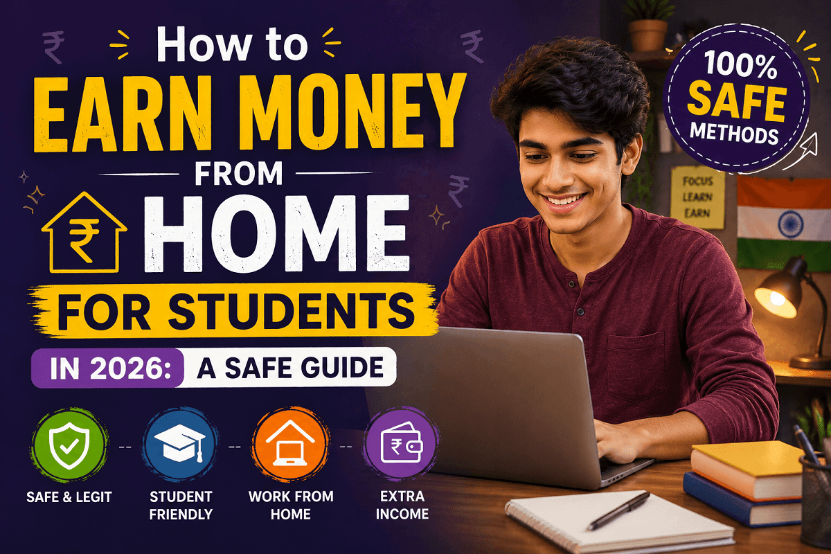 How to Earn Money From Home for Students in 2026: A Safe Guide