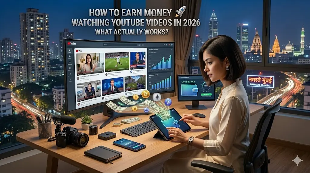 How to Earn Money Watching YouTube Videos in 2026: What Actually Works?
