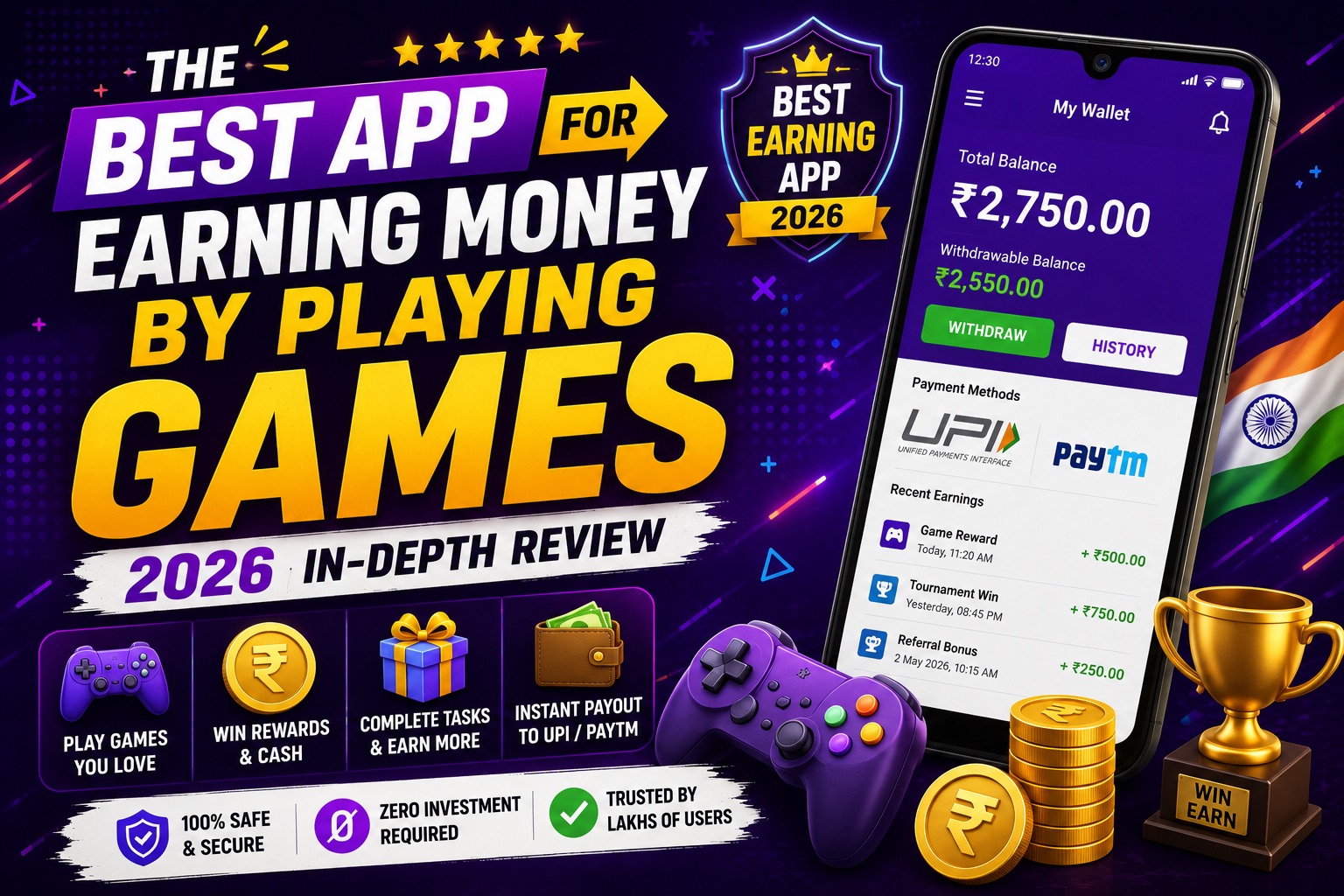 The Best App for Earning Money by Playing Games: 2026 In-Depth Review